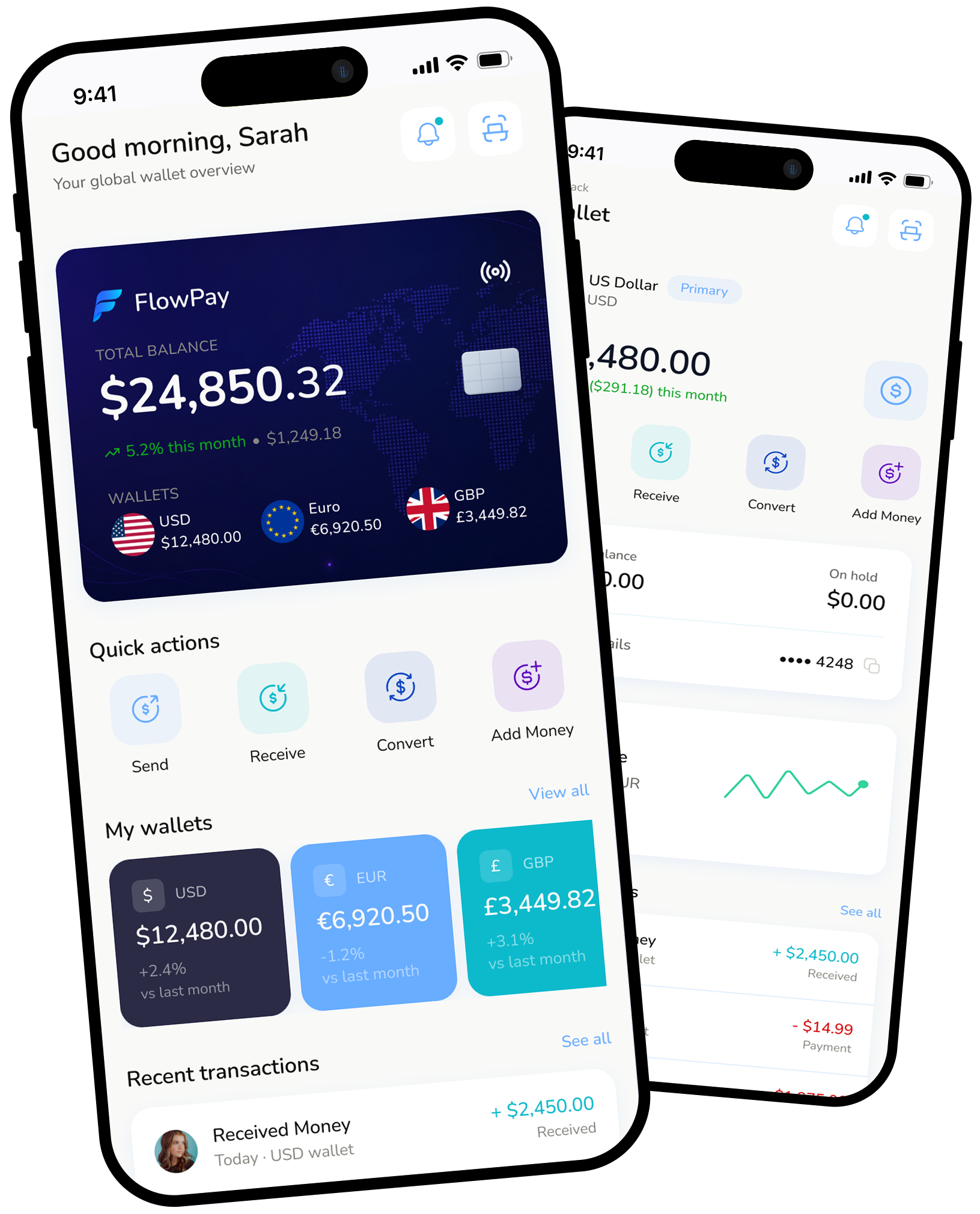FlowPay product UI