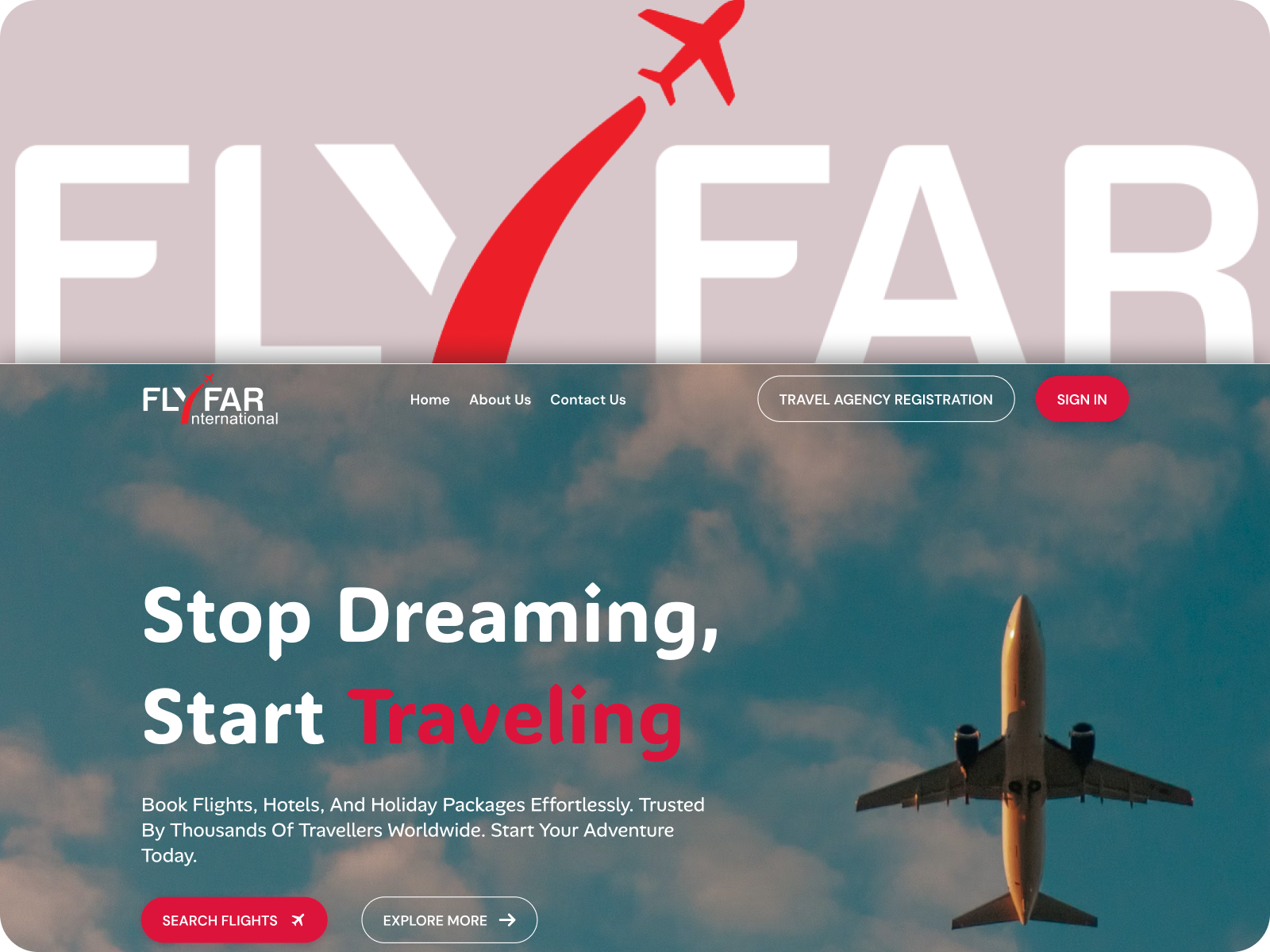 Fly Far Int. - Redesign